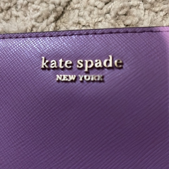 Purple Kate Spade Wallet - Picture 2 of 5